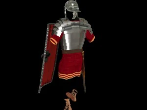 roman armor 3D Model