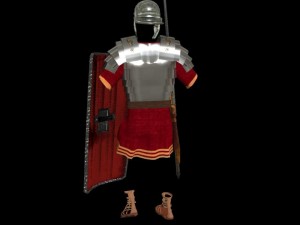 roman armor 3D Model