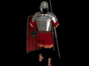 roman armor 3D Model