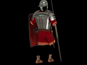 roman armor 3D Model