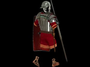 roman armor 3D Model