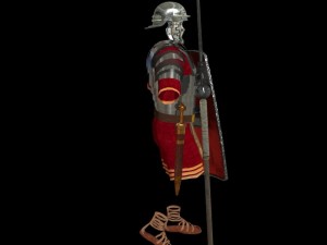 roman armor 3D Model