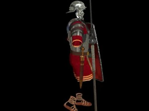 roman armor 3D Model