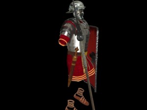 roman armor 3D Model