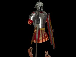 roman armor 3D Model