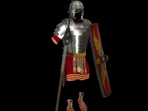 roman armor 3D Model