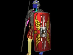 roman armor 3D Model