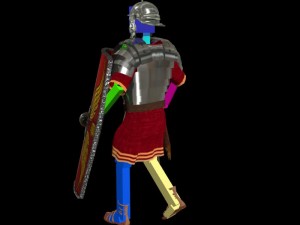 roman armor 3D Model