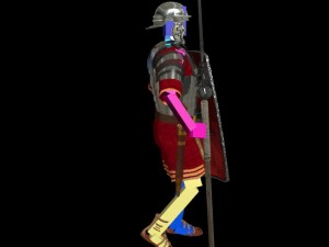 roman armor 3D Model