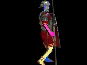 roman armor 3D Model