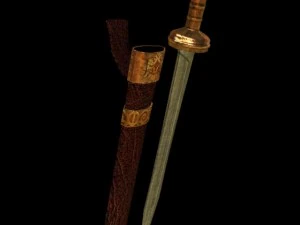roman sword 3D Model