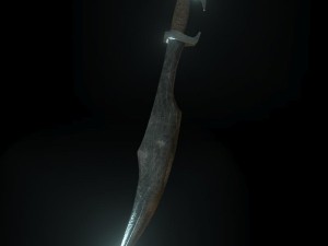 spartan sword 3D Model