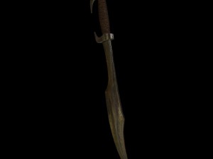 spartan sword 3D 모델