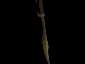 spartan sword 3D 모델