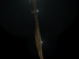 spartan sword 3D 모델