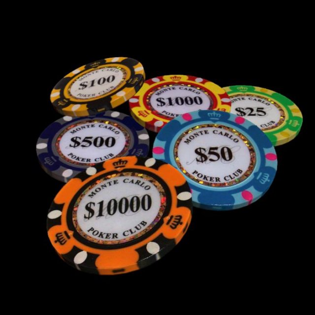 casino chip 3D Model .c4d .max .obj .3ds .fbx .stl .blend 