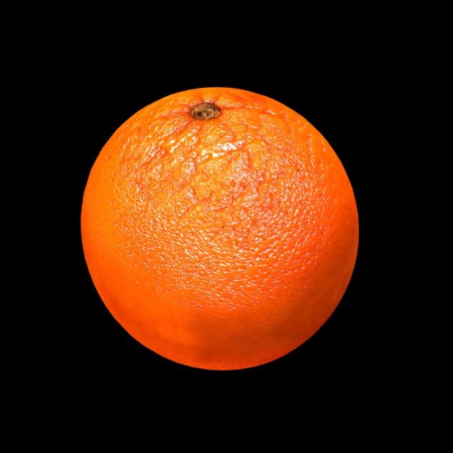 orange 3D-Modell .c4d .max .obj .3ds .fbx .stl .blend 