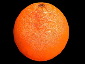 orange 3D-Modell