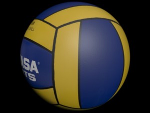volley ball 3Dモデル