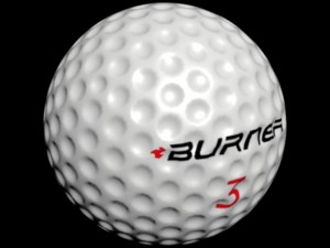 golf ball 1 3D 모델