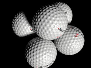 golf ball 1 3D Model
