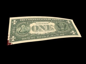 bloody dollars Model 3D