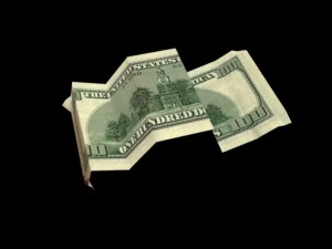 bloody dollars rigged 3D Model