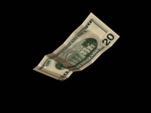 bloody dollars rigged 3D Model