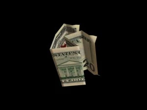 bloody dollars rigged 3D Model
