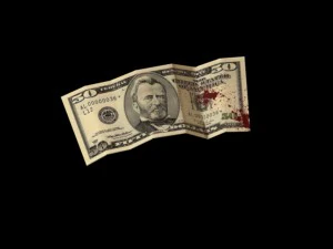 bloody dollars rigged 3D Model