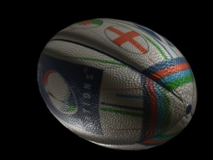 rugby ball six nations 3D Модель