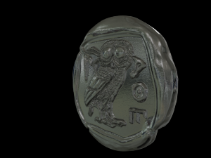 athena coin Model do druku 3D