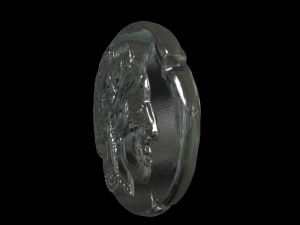 athena coin 3D-Druckmodell