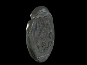 athena coin 3D-Druckmodell