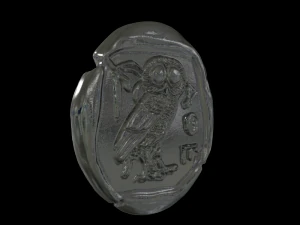 athena coin 3D Print Model