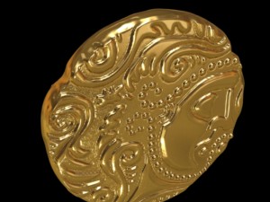celtic coin 3D 打印模型