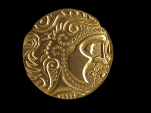 celtic coin 3D 打印模型