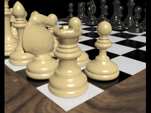 chess 3D 模型