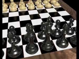 chess 3D 模型
