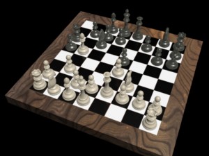 chess 3D 模型
