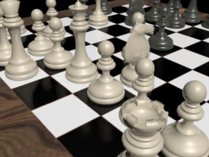chess 3D 模型