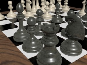 chess 3D 模型