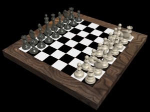 chess 3D 模型