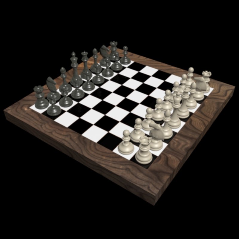 Шахматы 3d модель. Chess 3d.