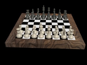 chess 3D 模型