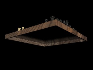 chess 3D 模型