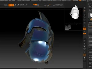 greek helmet-3d print model 3D Print Model