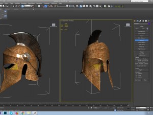 greek helmet-3d print model Model do druku 3D