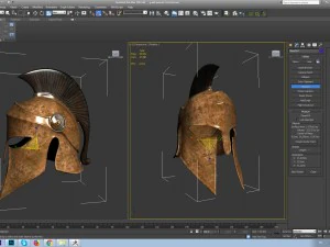 greek helmet-3d print model 3D Print Model