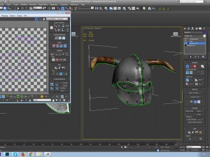 viking helmet-3d print model Model do druku 3D